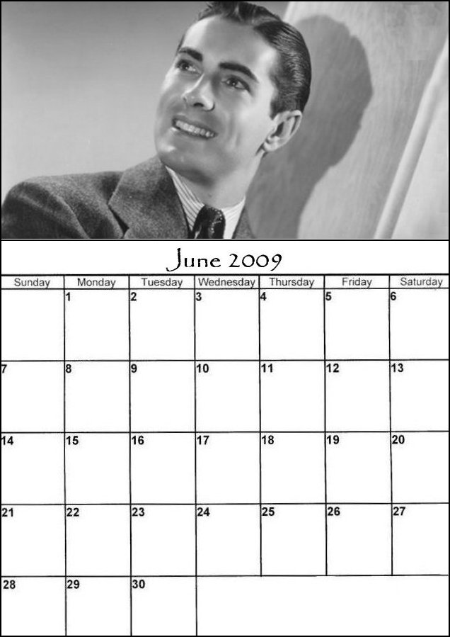 calendar 2009 June